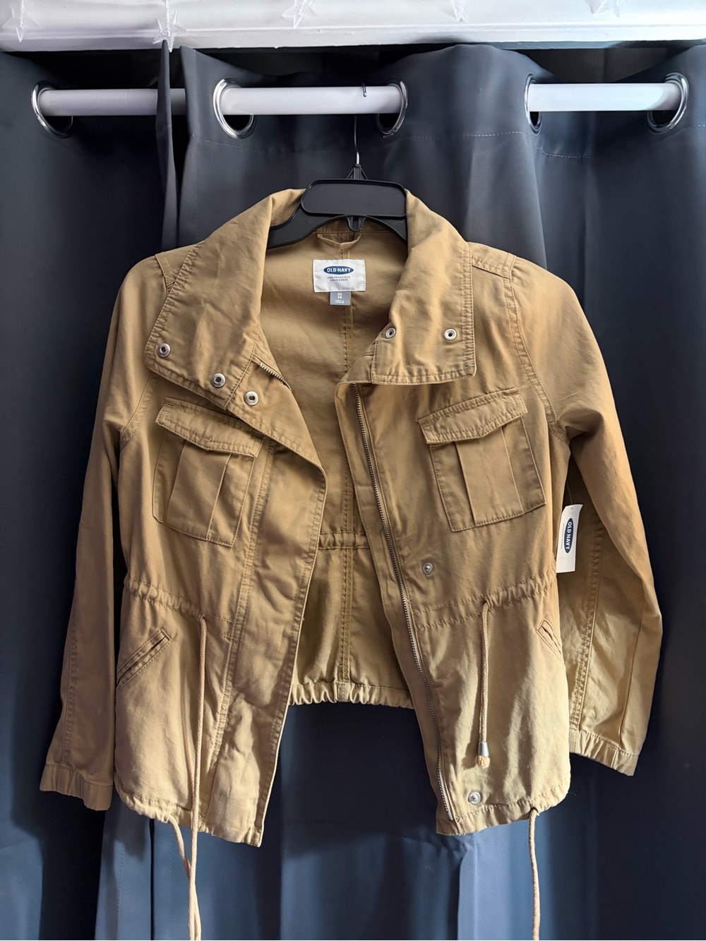 Old Navy Tan Utility Jacket for Women